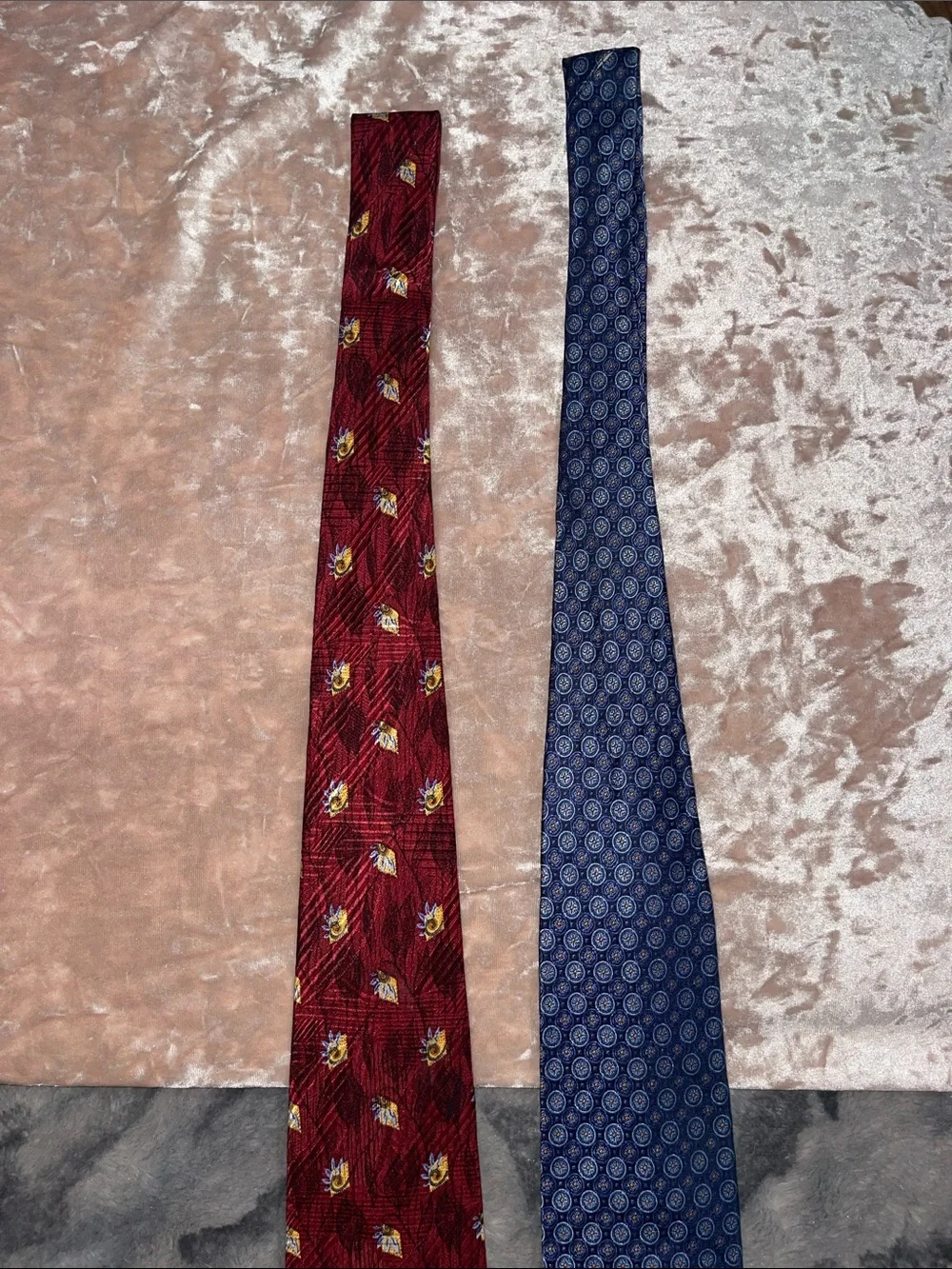 (2) Robert Talbott Silk Ties